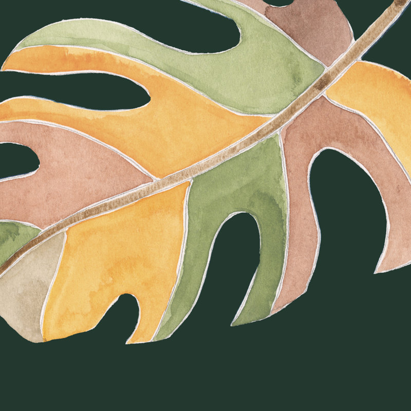 Palm Grove IV by Melissa Wang - Wrapped Canvas Painting, 91cm H x 91cm W 
