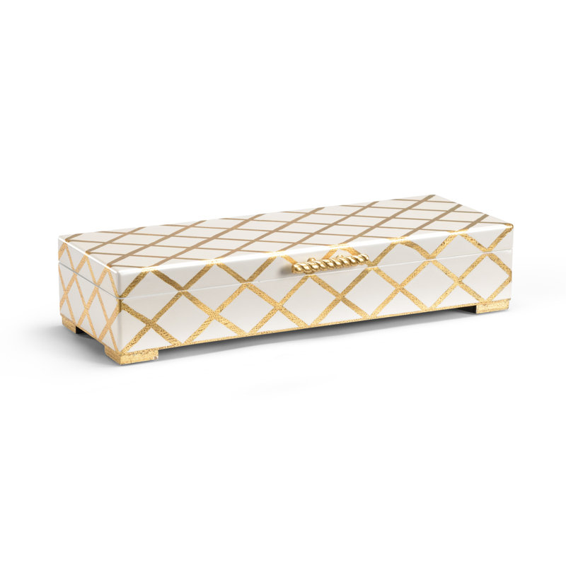 Hinged Lid Decorative Box