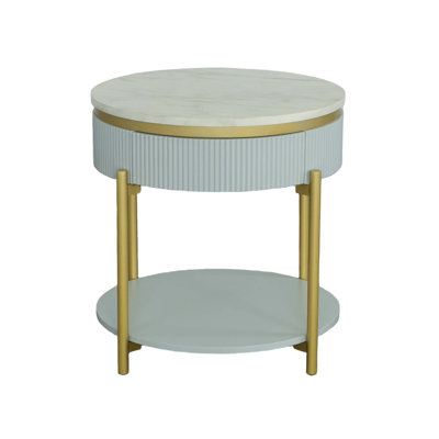 Nardine End Table with Storage