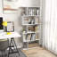 Nafeeza 192cm H x 80cm W Geometric Bookcase-25275875-25275874