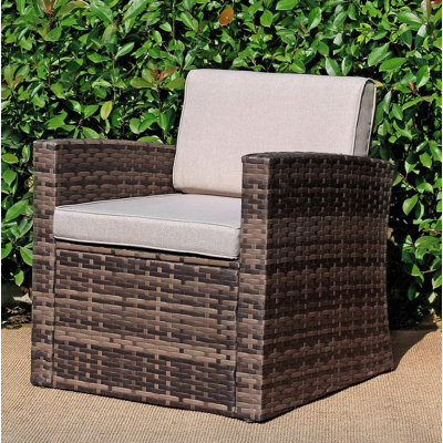 Jazai Wicker Outdoor Lounge Chair