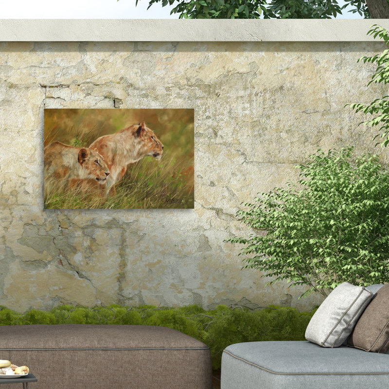 Toile d'extérieur David Stribble Lion Brothers 2, H 16 po x l 24 po