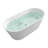 67" Premium Solid Surface Deep Soaking Bathtub
