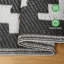 Geometric Recycled P.E.T Area Rug-1957403010-1957403020
