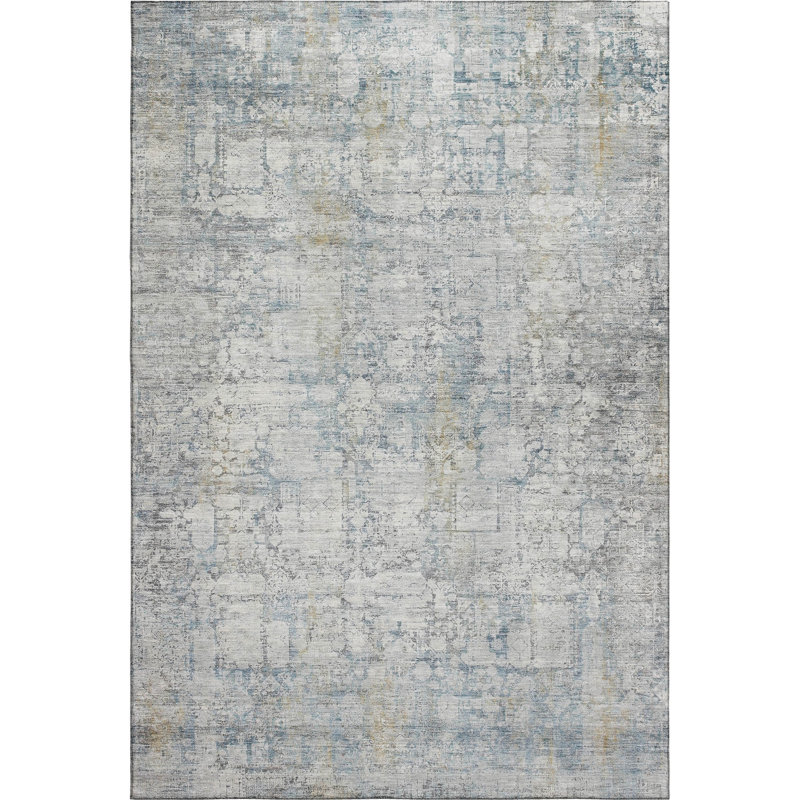 Premium Machine Washable Maag AMF1764 Modern Rug, Rectangle 8' x 10'