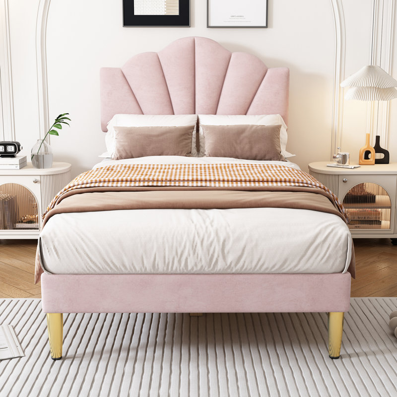 Upholstered Storage Bed, Double (4'6)