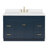 Hamlet 55 " W Freestanding Standard Free Standing 1 Single Vanity Bathroom Vanity With White Quartz Top-138979254-94350676