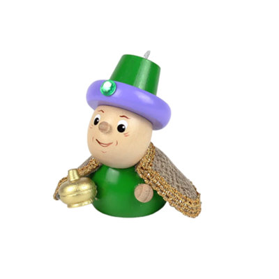 Jondrea 3'' Wood Hanging Figurine Ornament