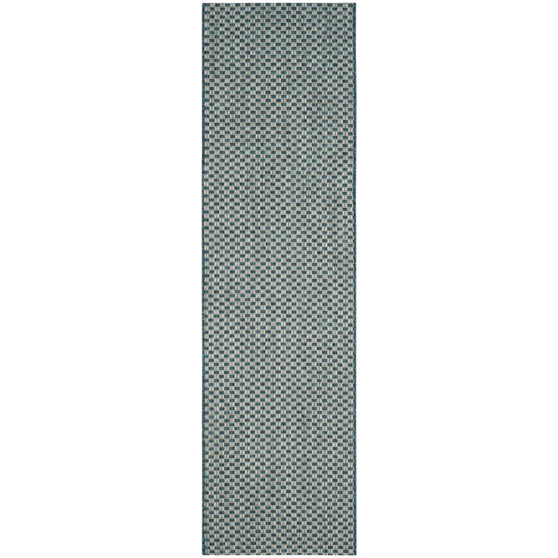 Dirks Performance Geometric Indoor/Outdoor Area Rug, Runner 2'3" x 18'