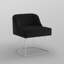 Tabouret de coiffeuse en velours Zena-429821717