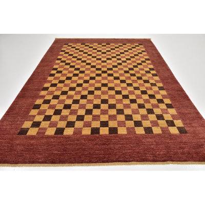 Didcot One-of-a-Kind 6'8" X 9'9" New Age Wool Area Rug in