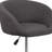 Nordin Swivel Upholstered Adjustable Height Counter Stool with Metal Frame-1046563567