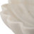 Calvin 12" D Handmade Scalloped Shell-Inspired Natural Marble Decorative Plate