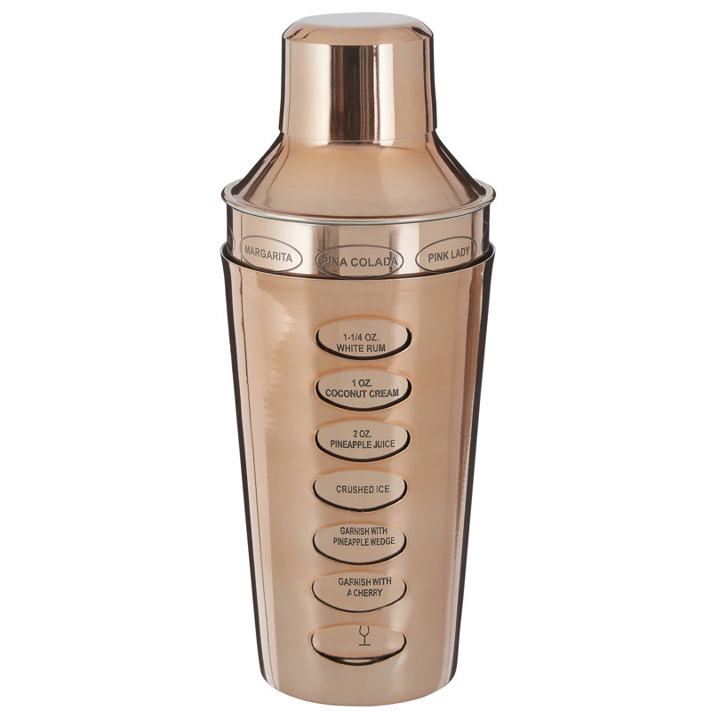 Eoin Stainless Steel Ashtray, Rose Gold
