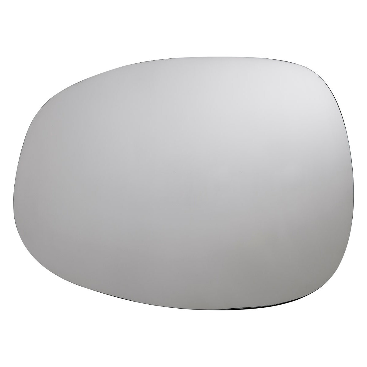 Swole Single End Table, 20" H x 20" W x 15" D, Gray Blue