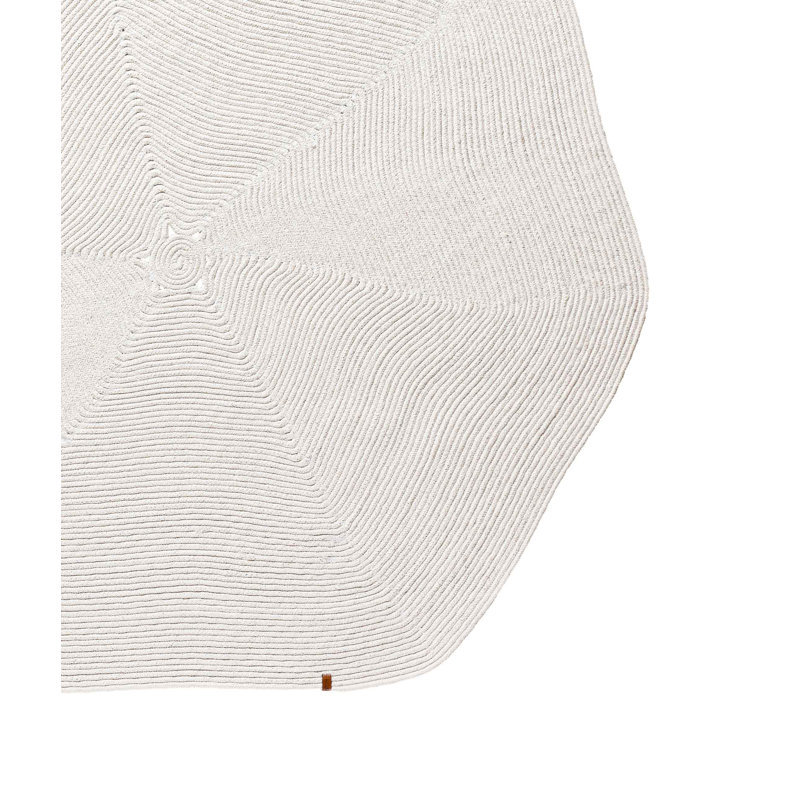 Tapis en coton Novelty Capell, Nouveauté 4 pi x 5 pi 11 po