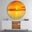 Sunset Sunset - Horloge murale moderne-34141116