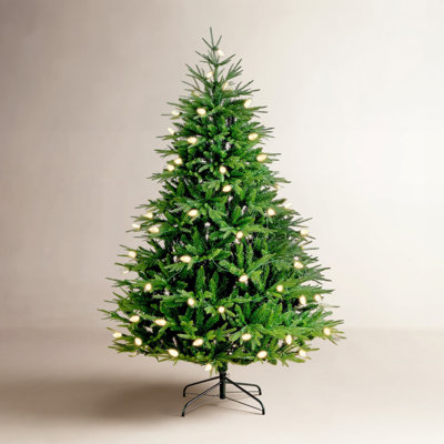 Pre-Lit Pine Christmas Tree