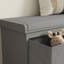 Phinneaus Linen Upholstered Storage Bench-1364572767