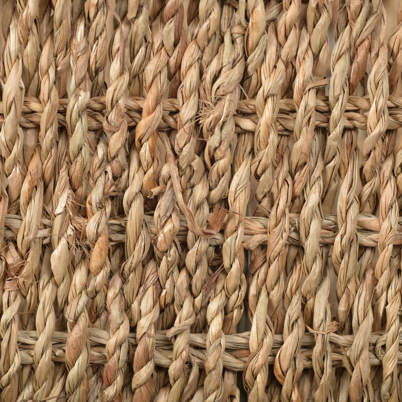 Seagrass Hand Woven Laundry Basket with Handles