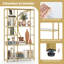 177 cm H x 100 cm W Etagere Bookcase-834574059