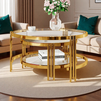 Table basse gigogne 2 pièces Modern