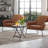 18 Inch Square Patio Bistro Table With Rustproof Frame