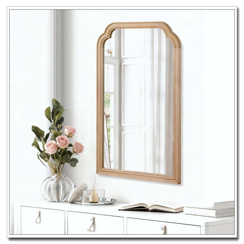 Miroir de coin, Yellow Brown, H 30 po x l 20 po