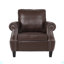 CLUB CHAIR, chaise en similicuir