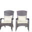 Chaise de patio avec coussins (coussin)-240419466