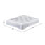 Matelas ultra ferme 12 po avec base monobloc - grand