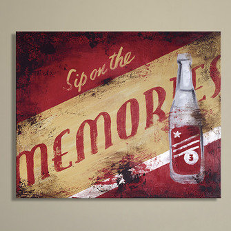 The Process: Sip by Rodney White - Wrapped Canvas Print, 91cm H x 122cm W x 4cm D