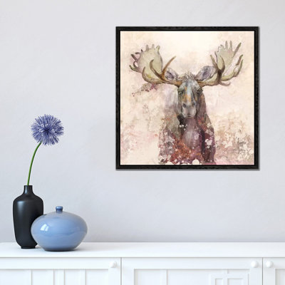 Moose 1 Piece Painting on Canvas