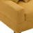 Upholstered Orange Corduroy Armchair with Pillow Back and Solid Wood Legs-2135547282-2119797796