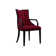 Upholstered Solid Wood Arm chair