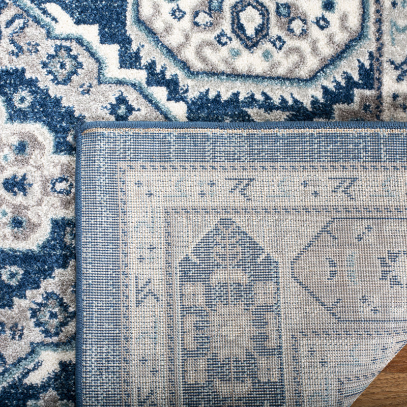 Gutierez Performance Oriental Rug, Square 6'7"