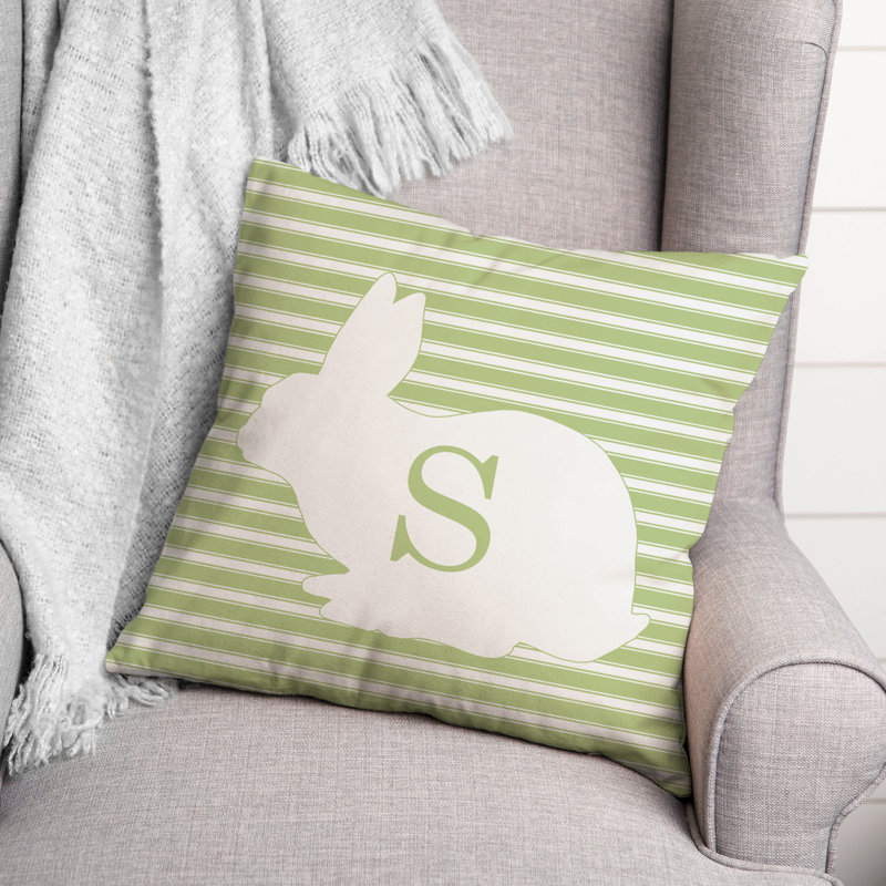 Striped Reversible Throw Pillow, S