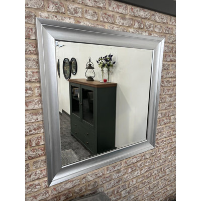 Terreros Plastic Leaning and Wall Mirror Set