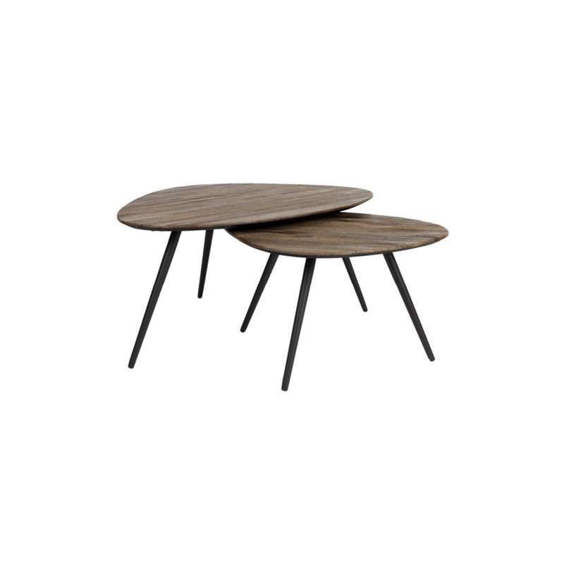 Ensemble de 3 tables gigognes Pion
