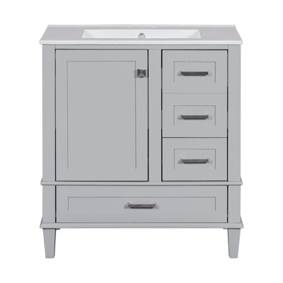 Susse 18.3'' Single Bathroom Vanity with Top