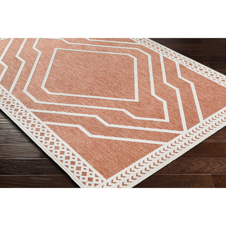 Granieri Area Rug Rust