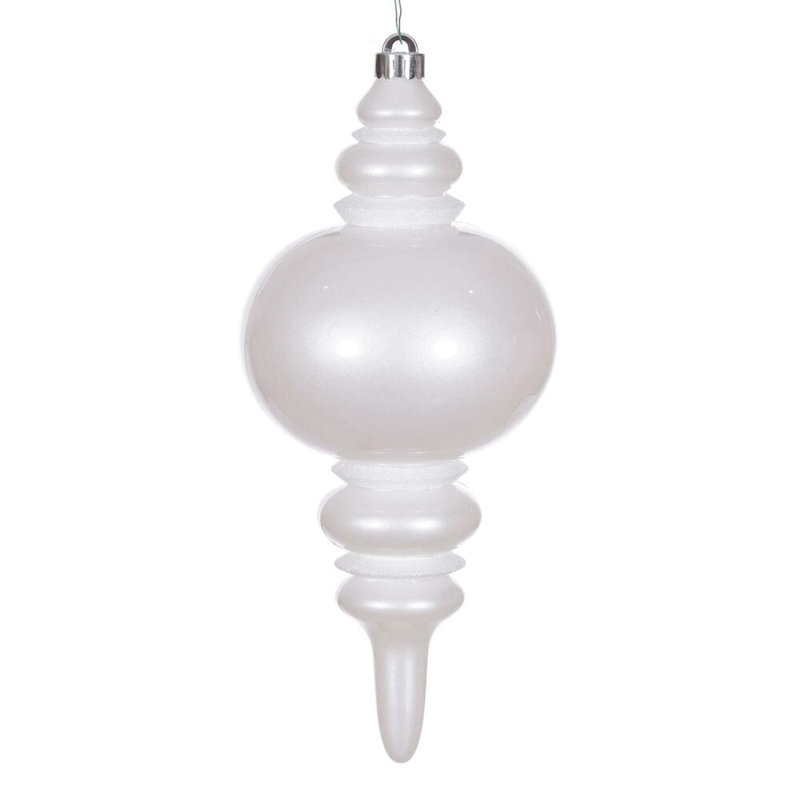 Le faîteau Holiday Aisle® 13 po., Blanc