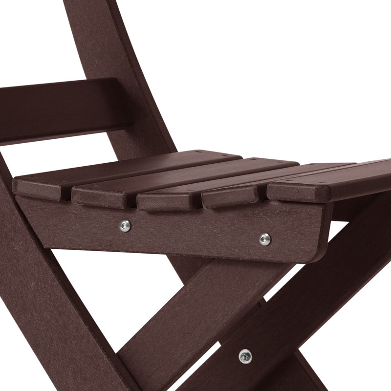 Laguna 3-Piece Folding Dining Set, Dark Brown