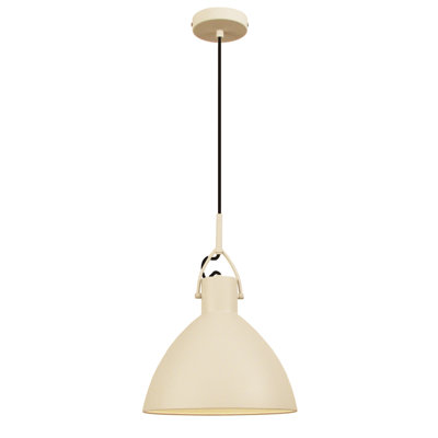 Luminaire suspendu en forme de dôme à 1 lumière Krauss