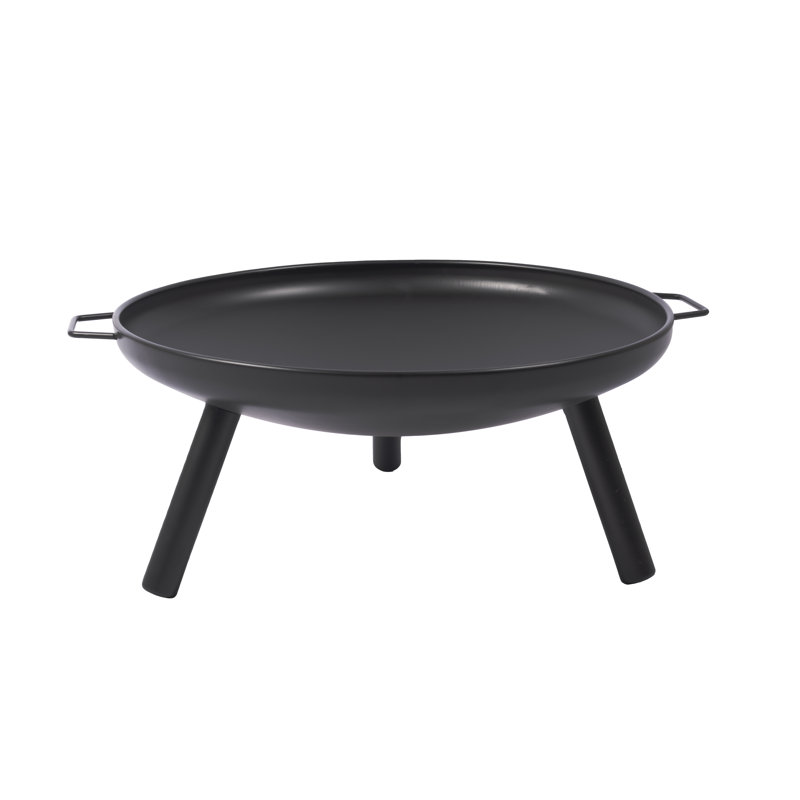 87cm Round Steel Fire Pit Log Grate