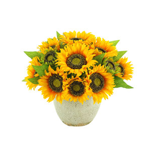 Sunflower Bouquet , Mini Satin Ribbon Bouquet, Never Fade Bouquet