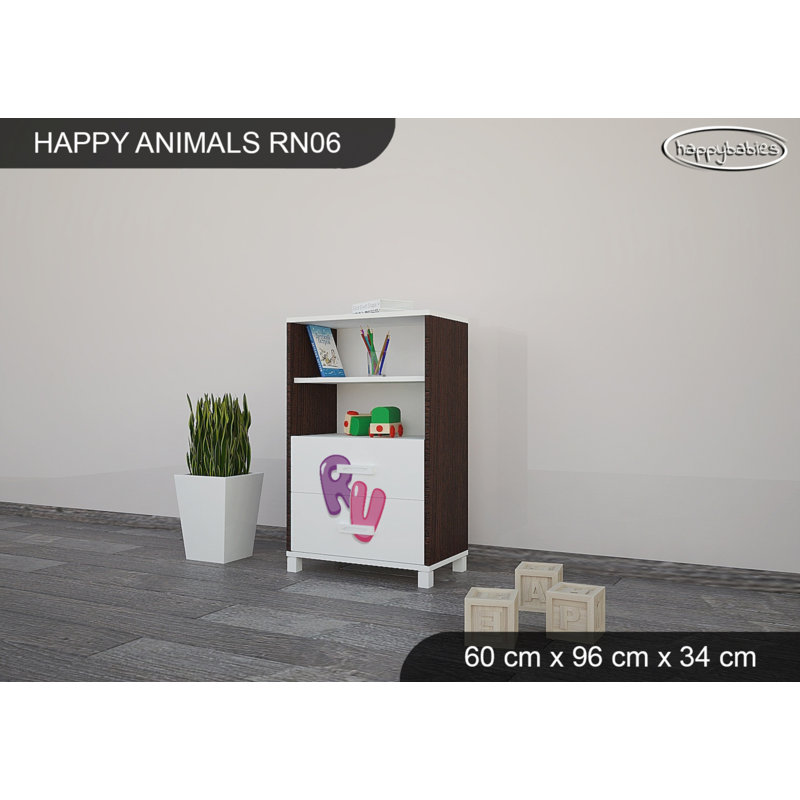 60cm W Kids Cube, Wenge Chestnut