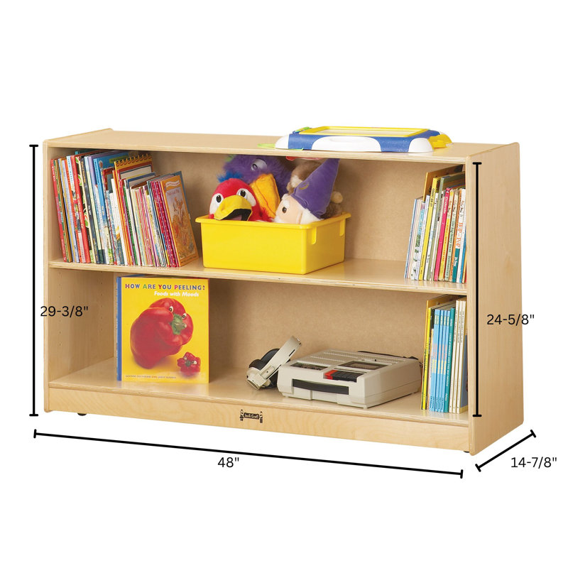Adjustable Baltic Birch Kids Mobile Bookcase