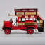 Bus Mercedes 1112 en rouge à l'échelle 1/18 par Tinplate Collectibles Hot Cast
