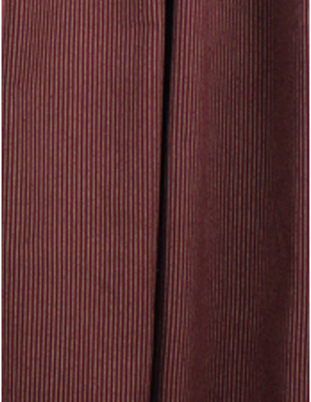 Paire de rideaux occultant en coton Abruscato, Vin